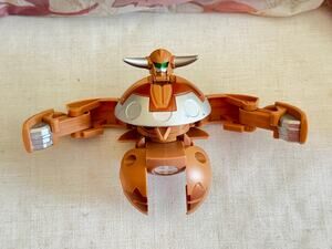 Bakugan Primo Vulcan Tan Subterra Large Deka Display Figure